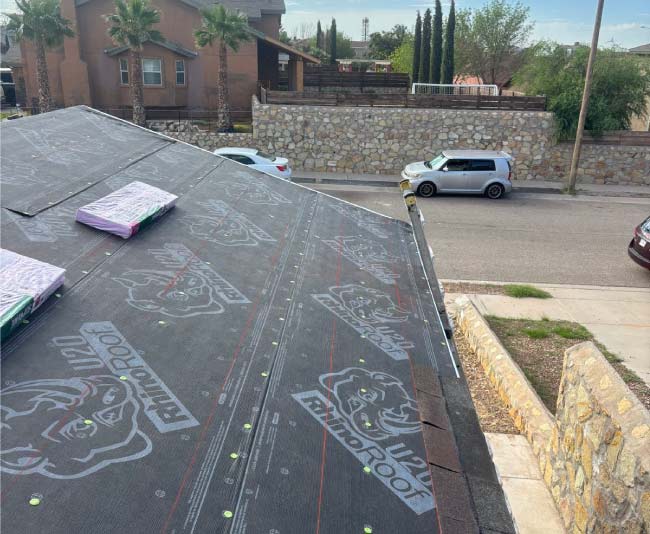 new roof installation in el paso texas